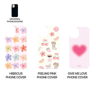 Phone Case Bundle - 3 Covers + Base Case