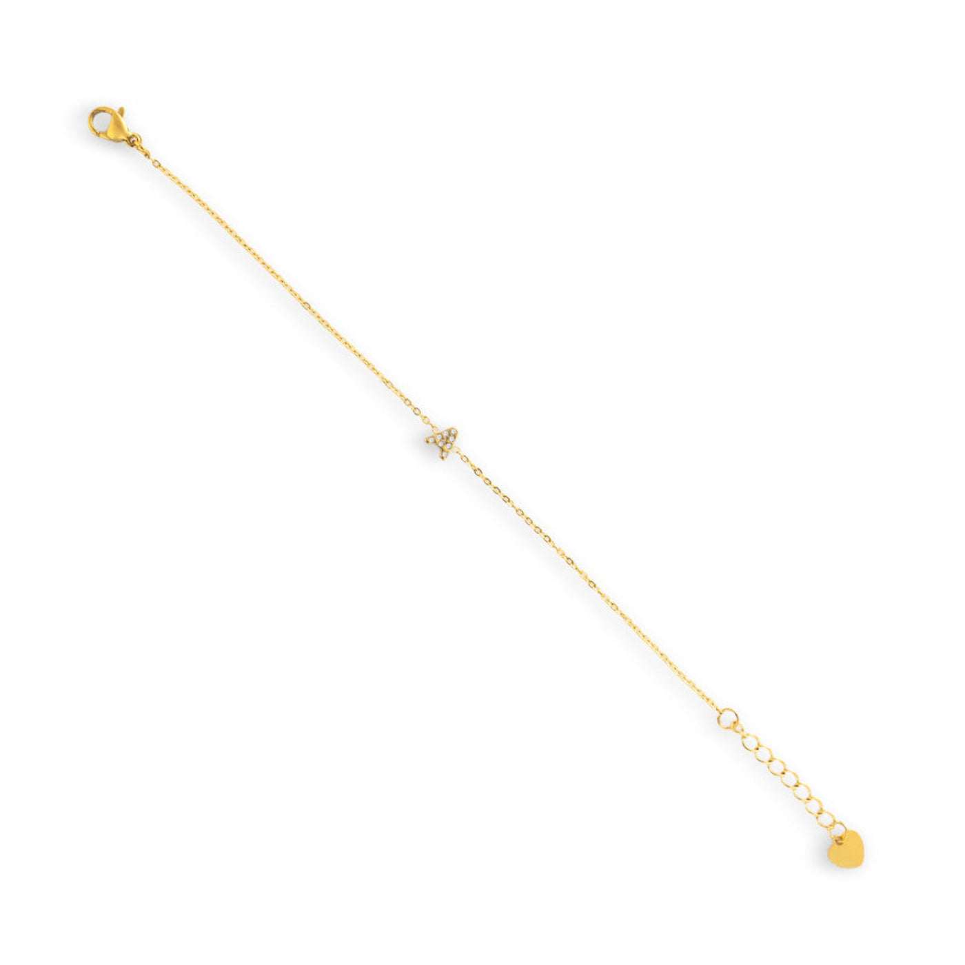 Initial Crystal Bracelet