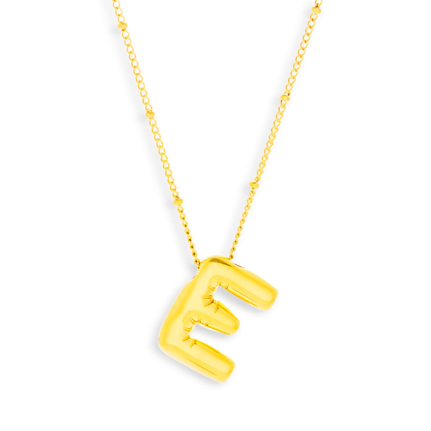 Starburst Initial Necklace