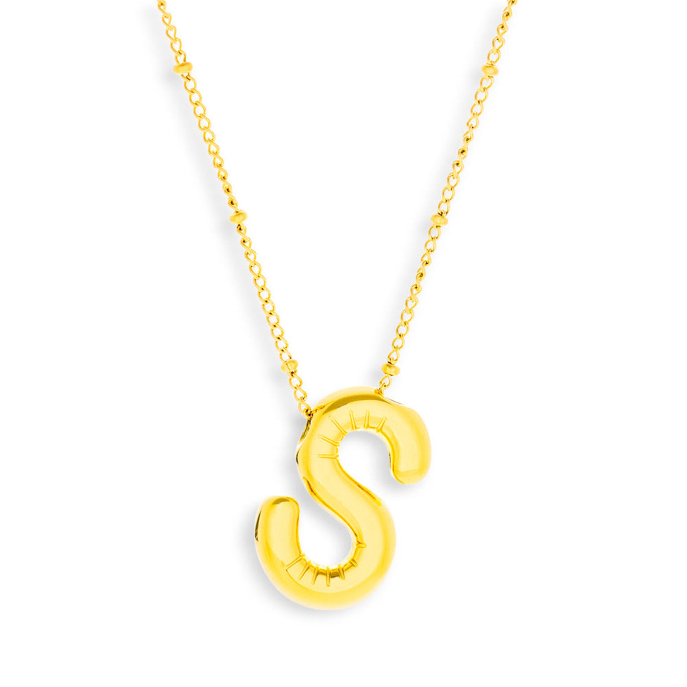 Starburst Initial Necklace