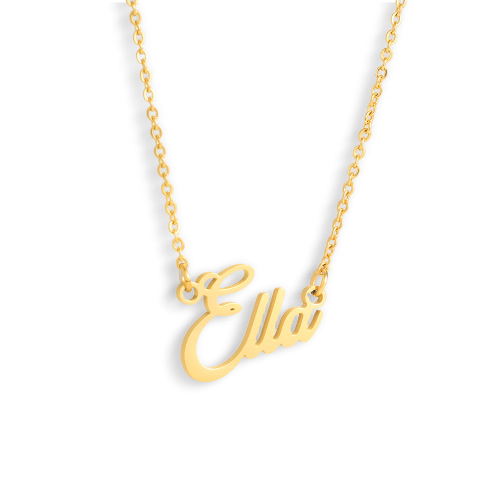 Custom/Personalized Nameplate Cable Necklace