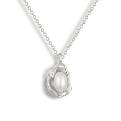 Moonlit Pearl Necklace