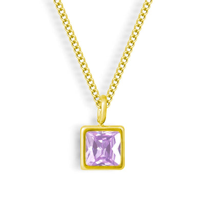 Faye Birthstone Necklace