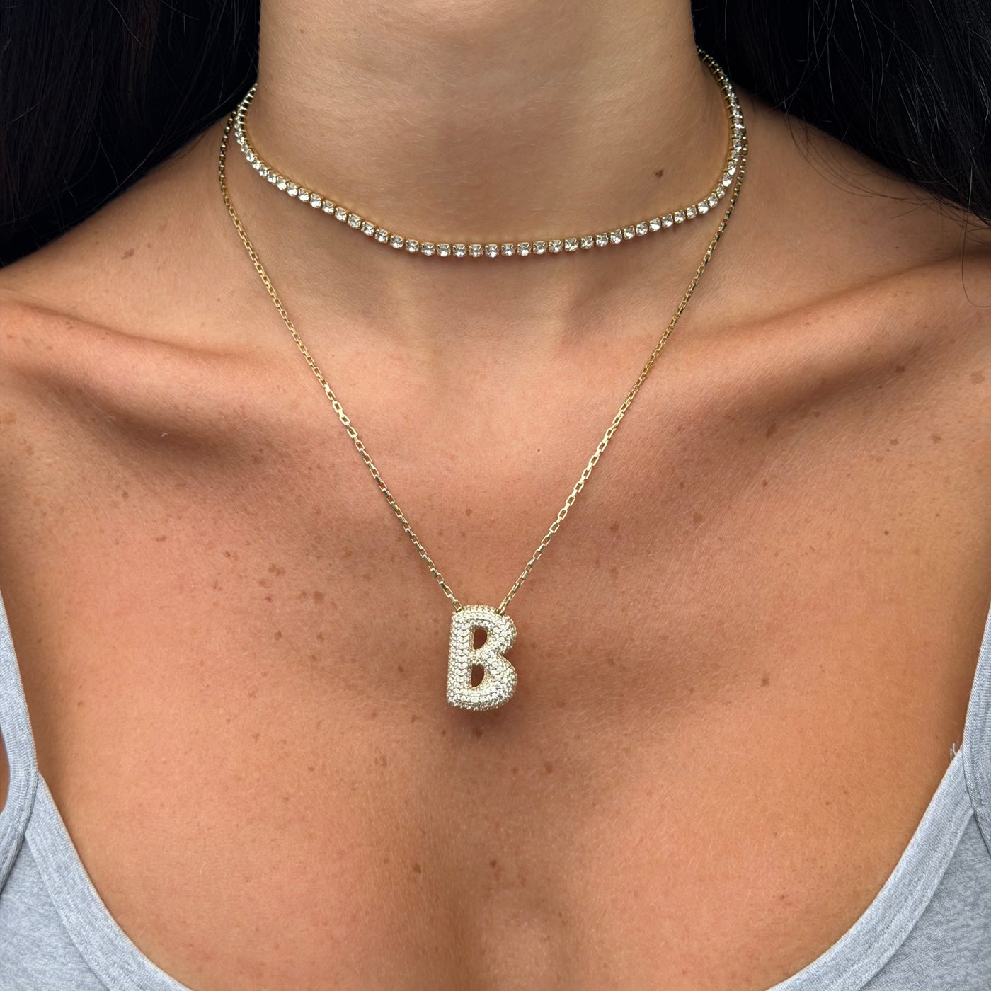 Nena Tennis Necklace