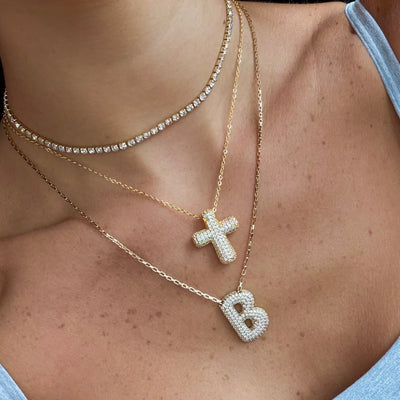 Forever Blessed Cross Necklace