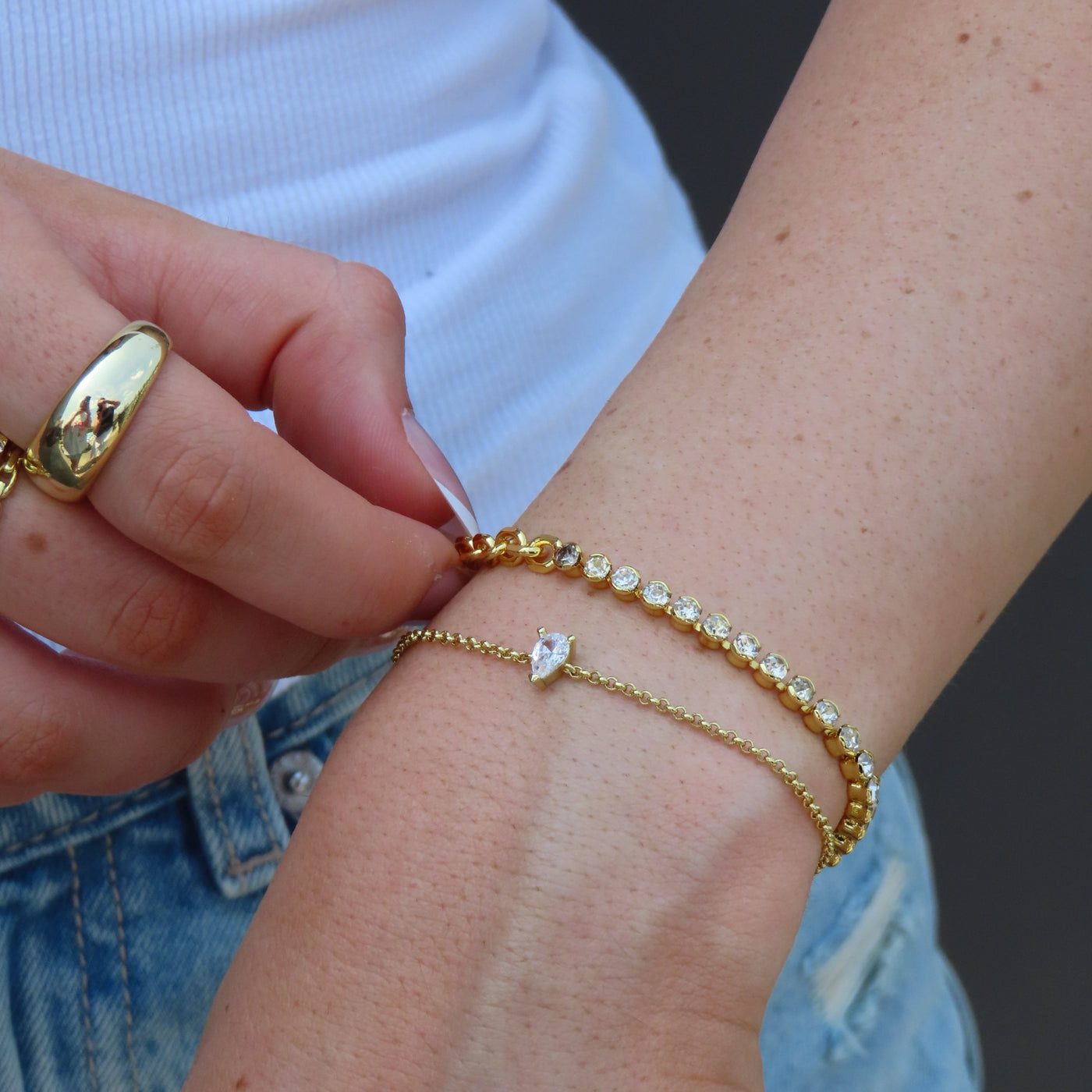 Luminous Tennis Bracelet