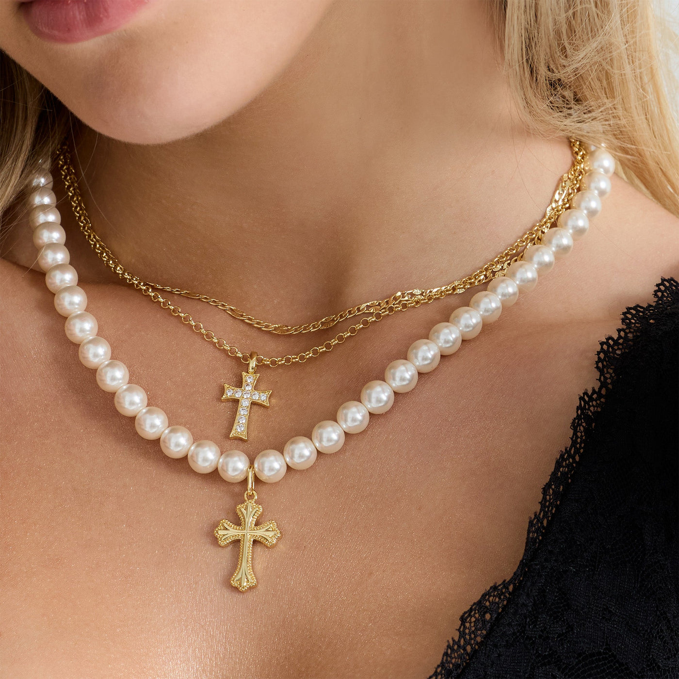 It Girl Trinity Bundle: 3 Piece Necklace Set