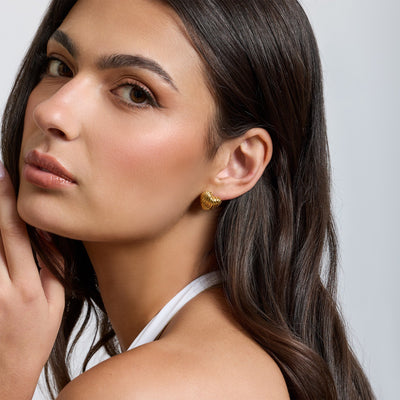 Wear-All-Day: 3 Piece Waterproof Earring Bundle